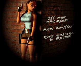 Les novetats del Tomb Raider 2, i a l'esquerre...